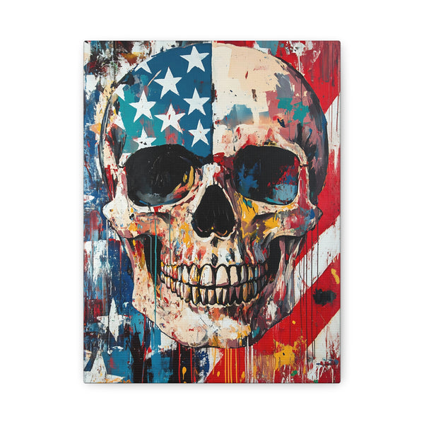Tableau Tête De Mort Américain