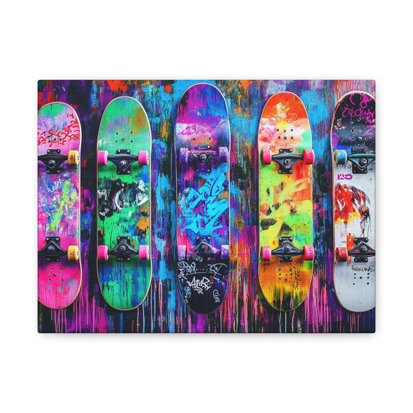 Tableau Street Art Skate Board