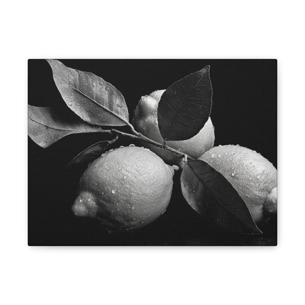 Tableau Noir & Blanc Citron