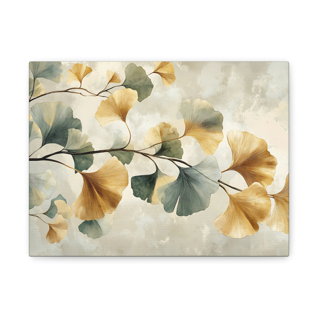 Tableau Branche De Ginkgo