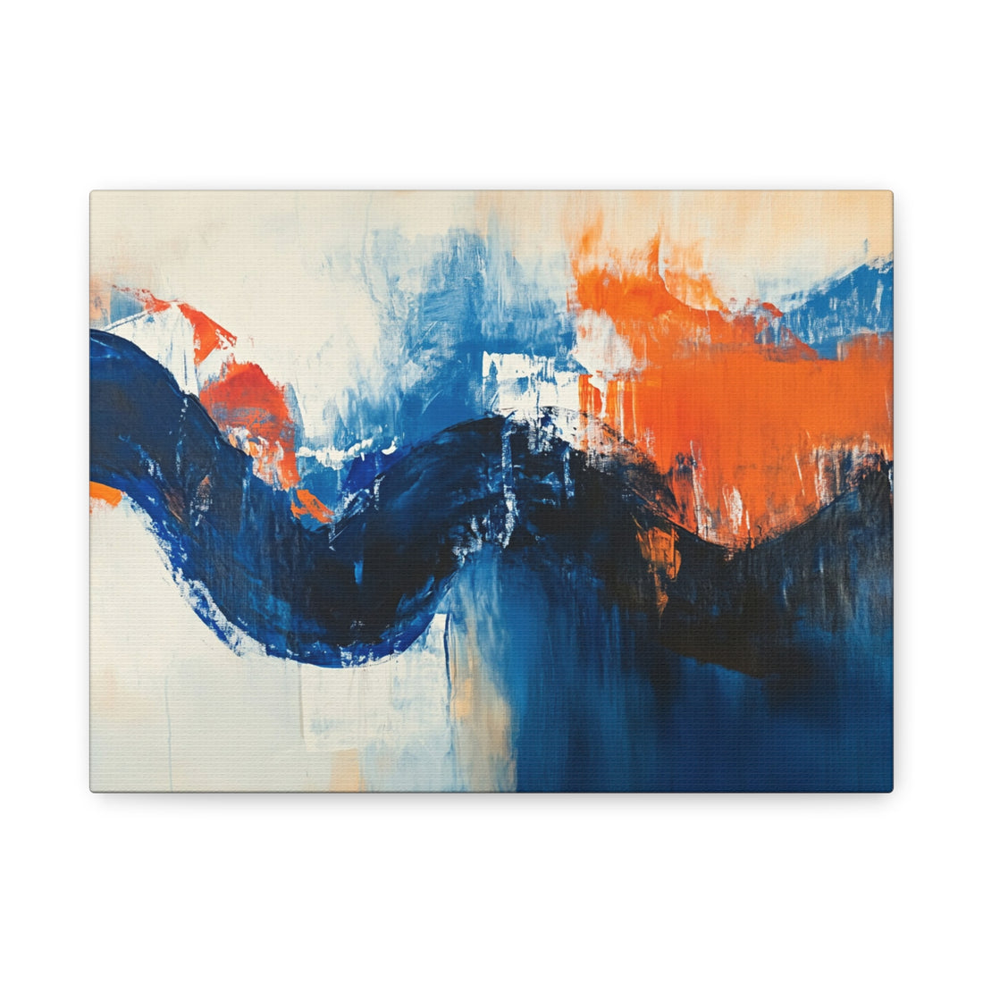 Tableau Terracotta Et Bleu