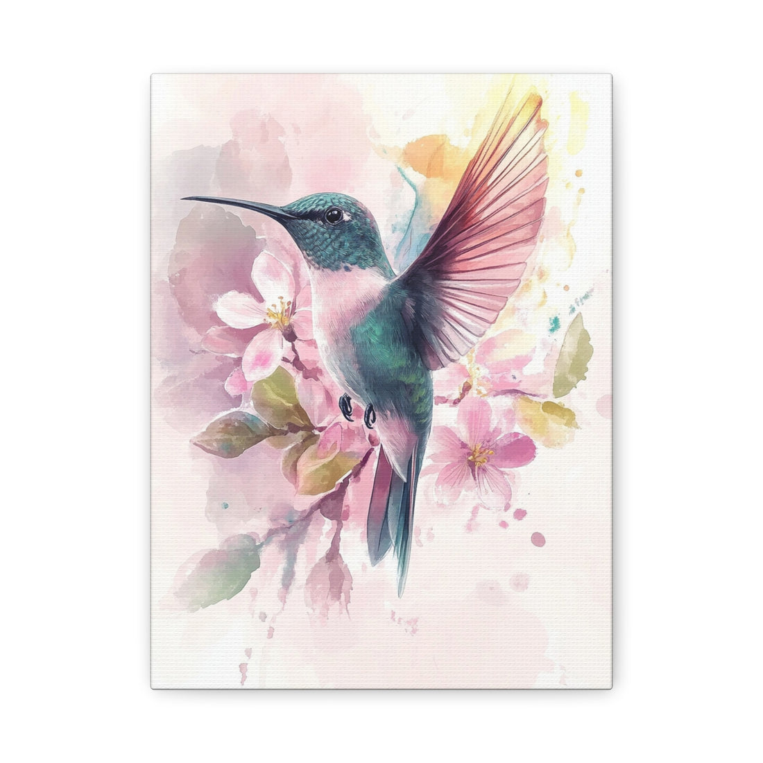 Tableau Aquarelle Colibri