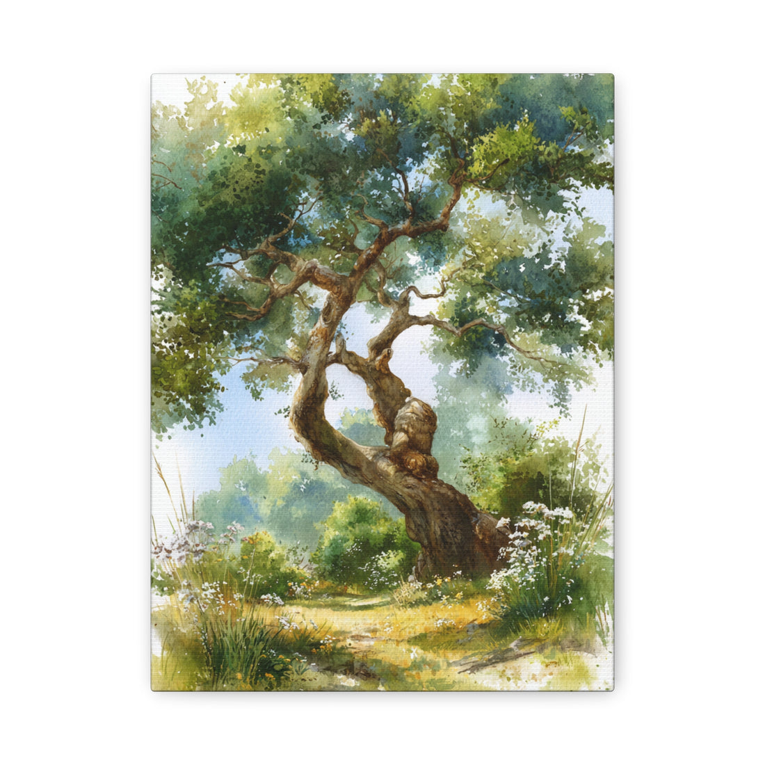 Tableau Aquarelle Arbre