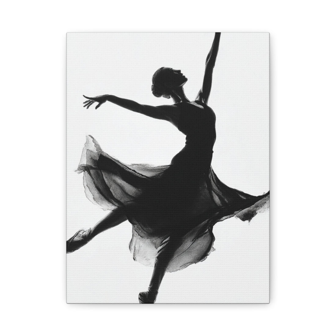 Tableau Noir et Blanc - Ombre Gracieuse