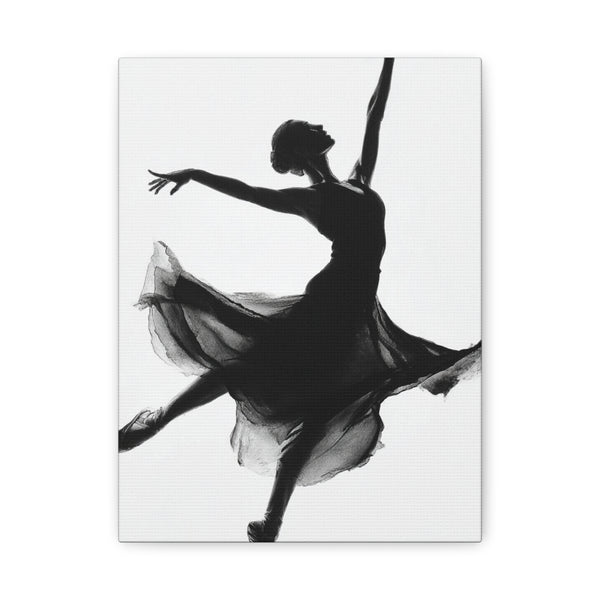 Tableau Noir et Blanc - Ombre Gracieuse