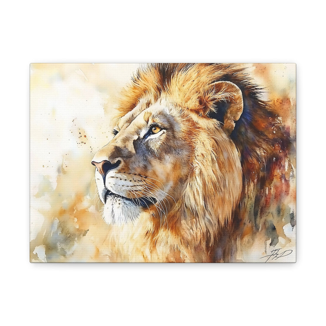 Tableau Lion Pour Salon
