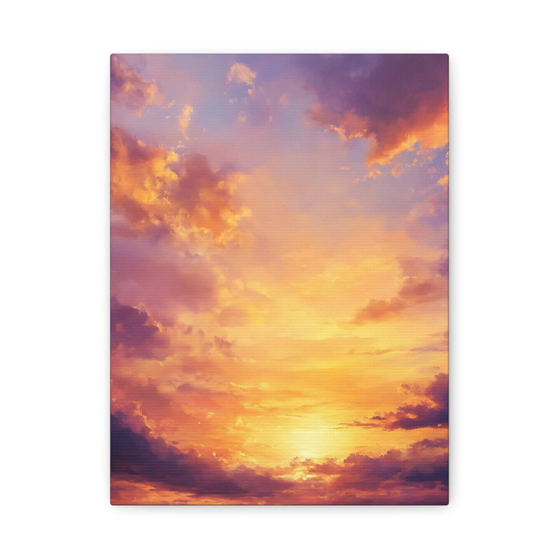 Tableau Coucher De Soleil Nuage