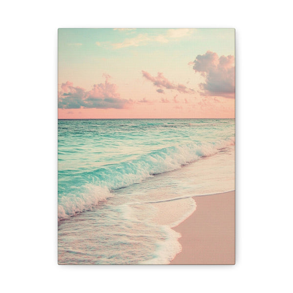 Tableau Plage Pastel