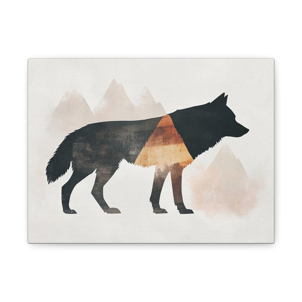 Tableau Loup Scandinave