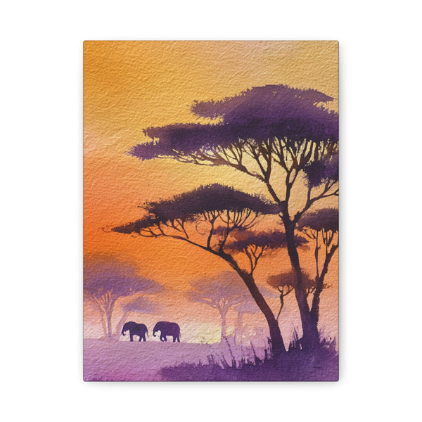 Tableau Aquarelle Afrique