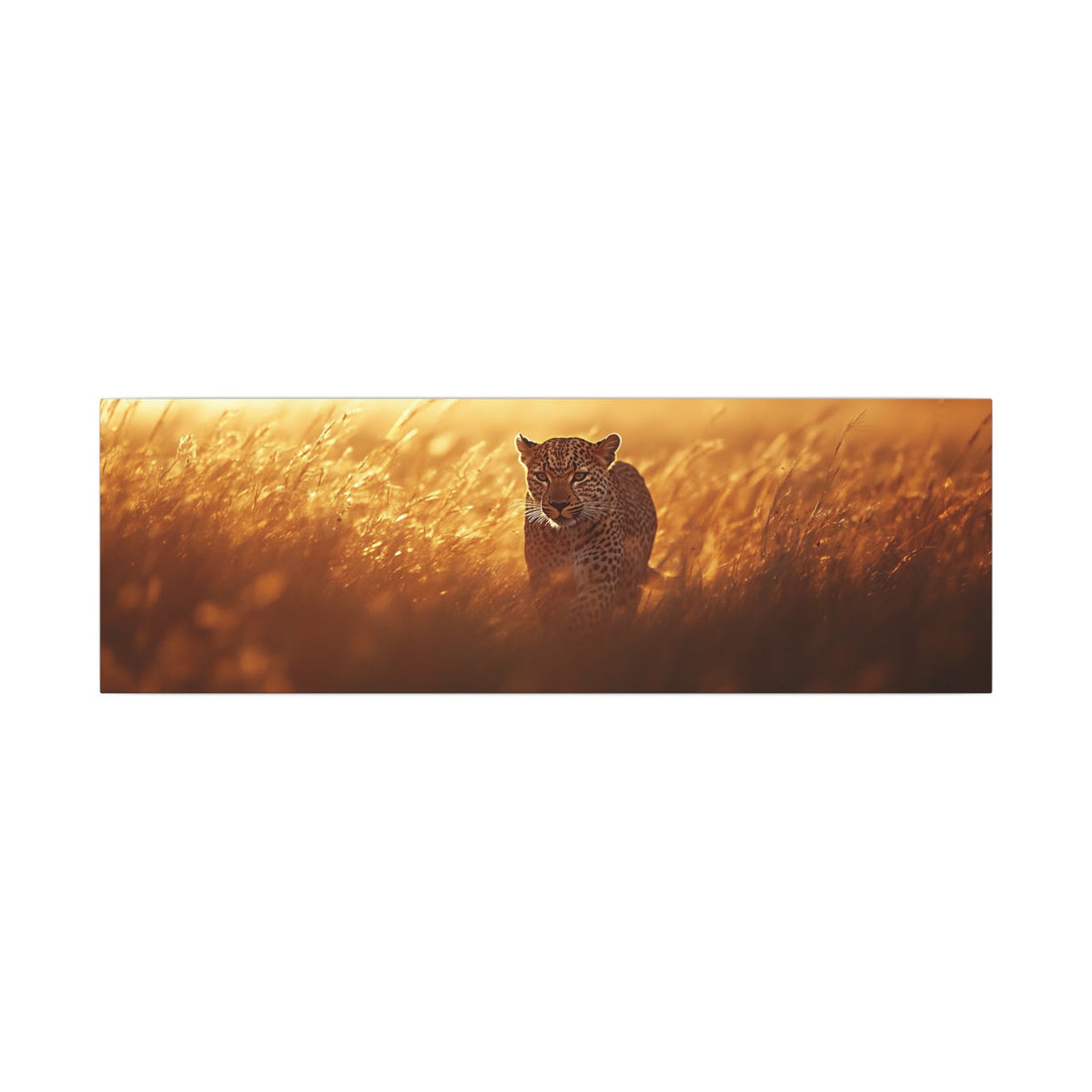 Tableau Leopard Panoramique