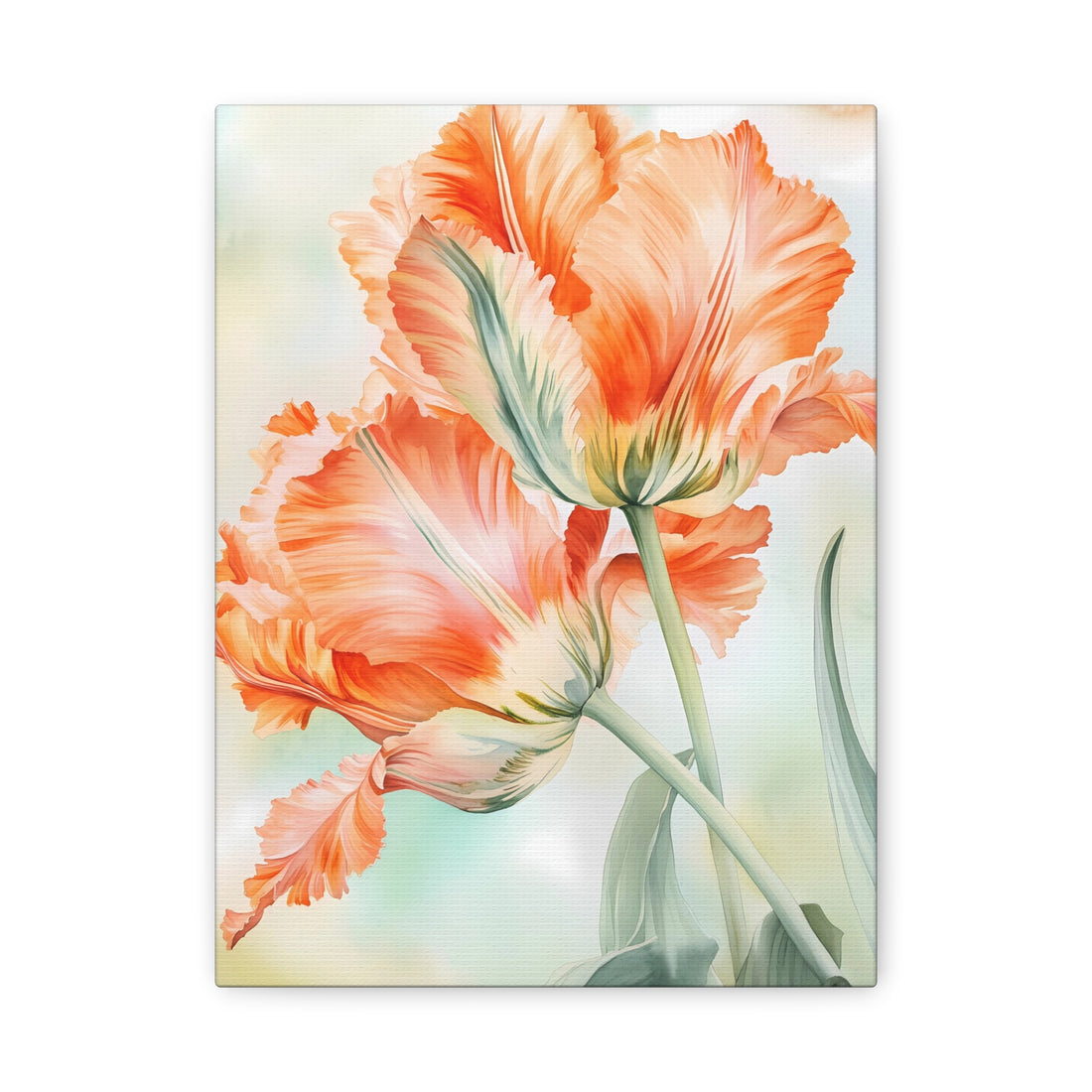 Tableau Tulipe Perroquet