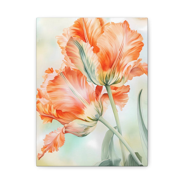 Tableau Tulipe Perroquet