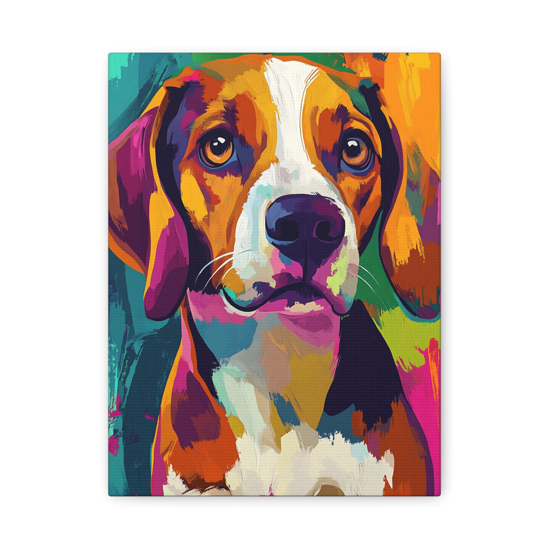 Tableau Beagle Colore