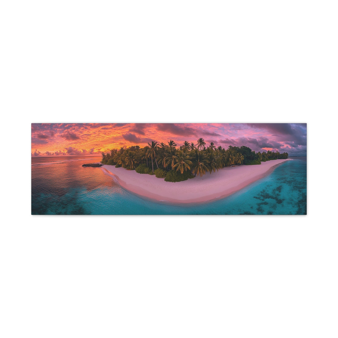 Tableau Panoramique Tropical