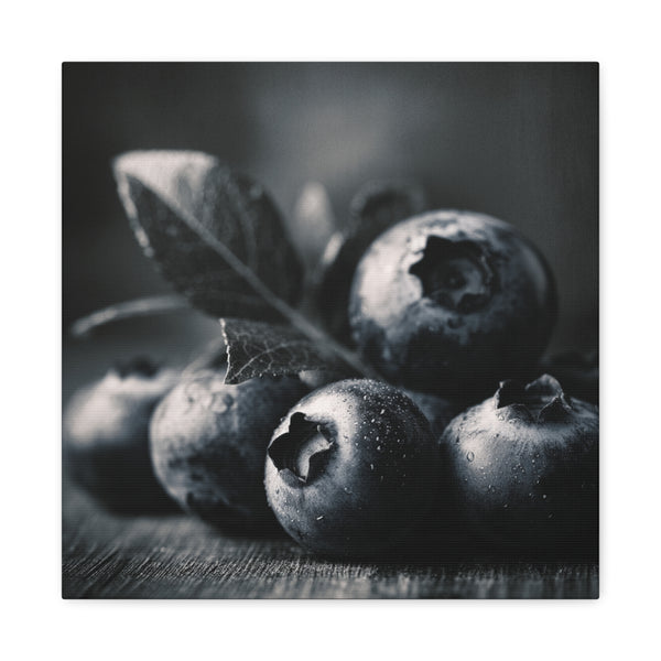 Tableau Noir & Blanc Myrtille