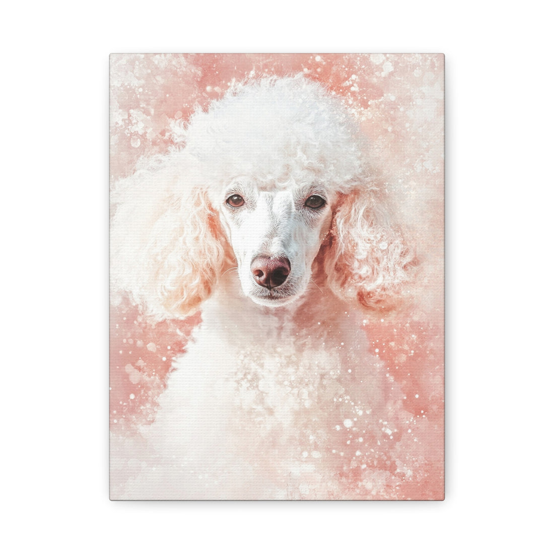 Tableau Caniche