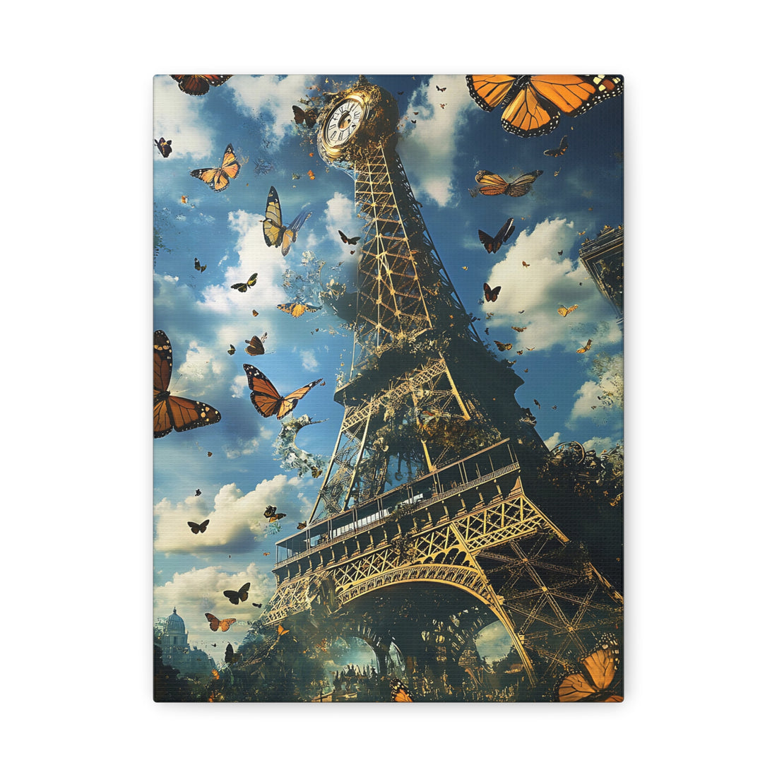 Tableau Tour Eiffel SurréAlisme
