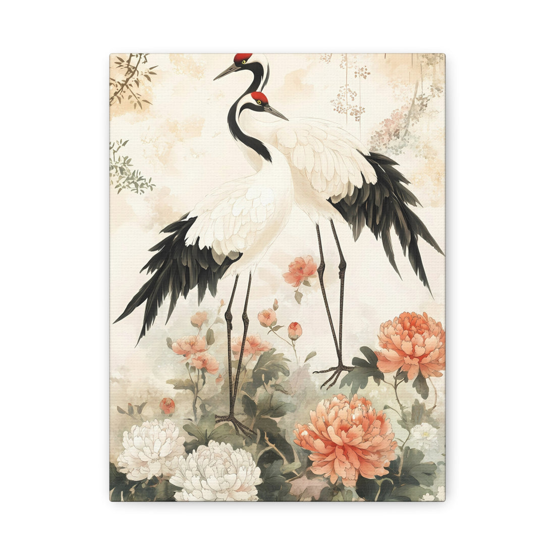 Tableau Japonais Fleurs & Oiseaux