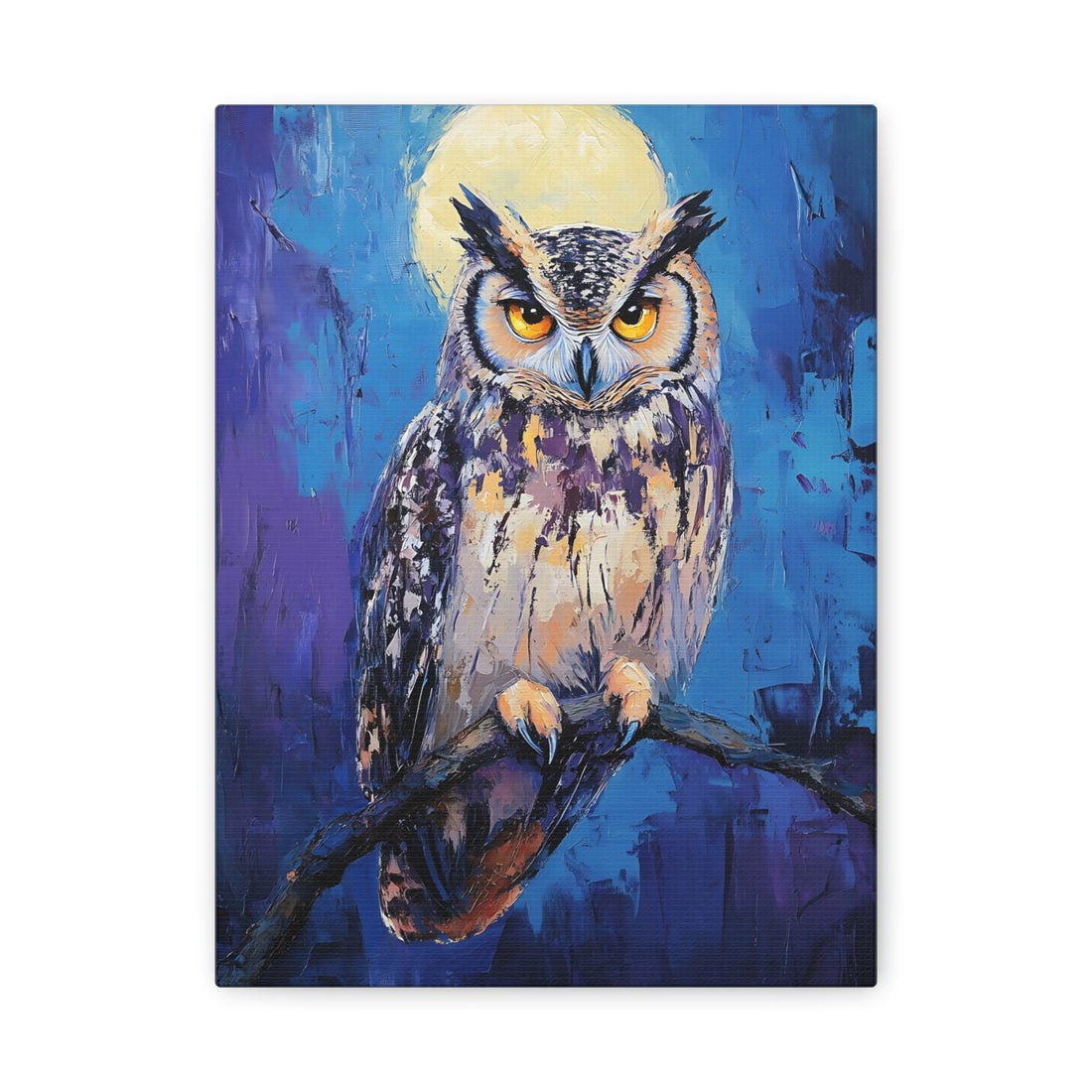 Tableau Peinture Hibou