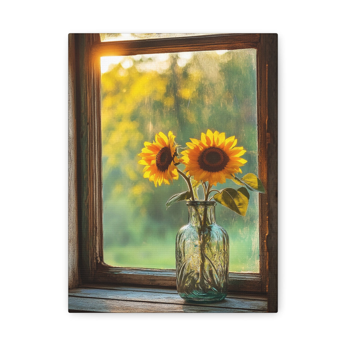 Tableau FenêTre Tournesol