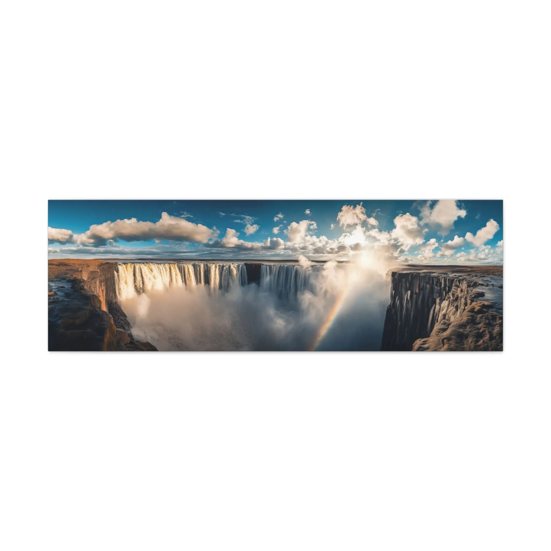 Tableau Panoramique Cascade D'Eau