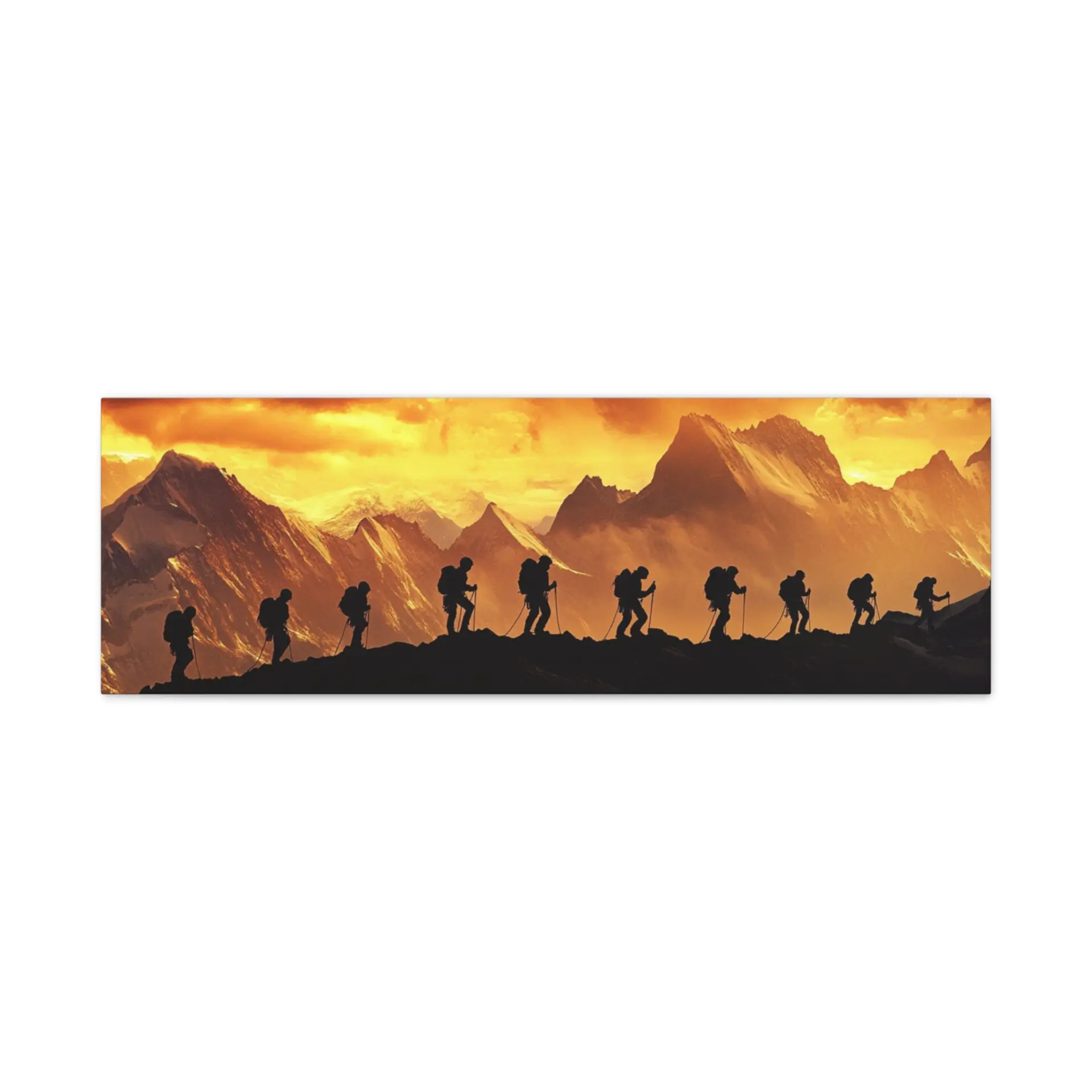Tableau Panoramique Alpinisme