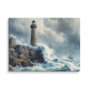 Tableau Phare Tempête