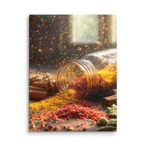 Tableau cuisine épices