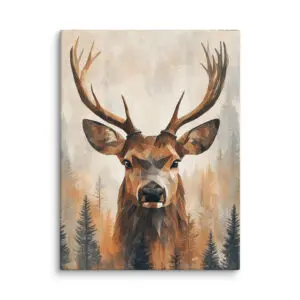 Tableau Cerf Scandinave