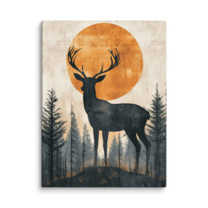 Tableau de Cerf sur Toile