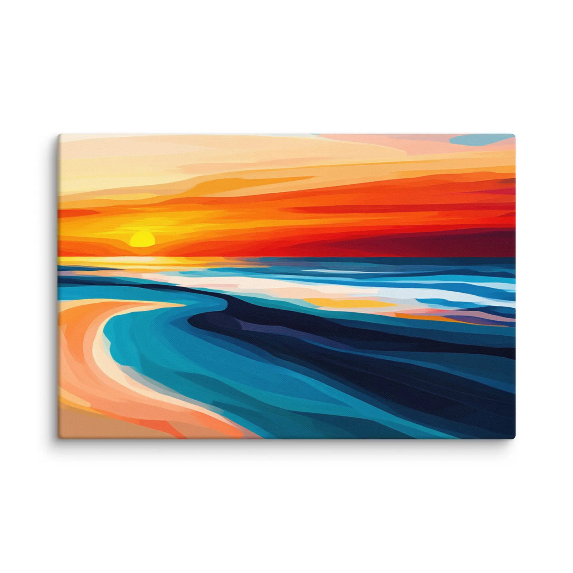 Tableau Bord de Mer Moderne