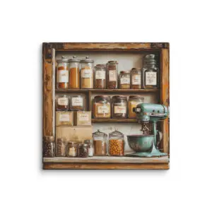 Tableau vintage pour cuisine