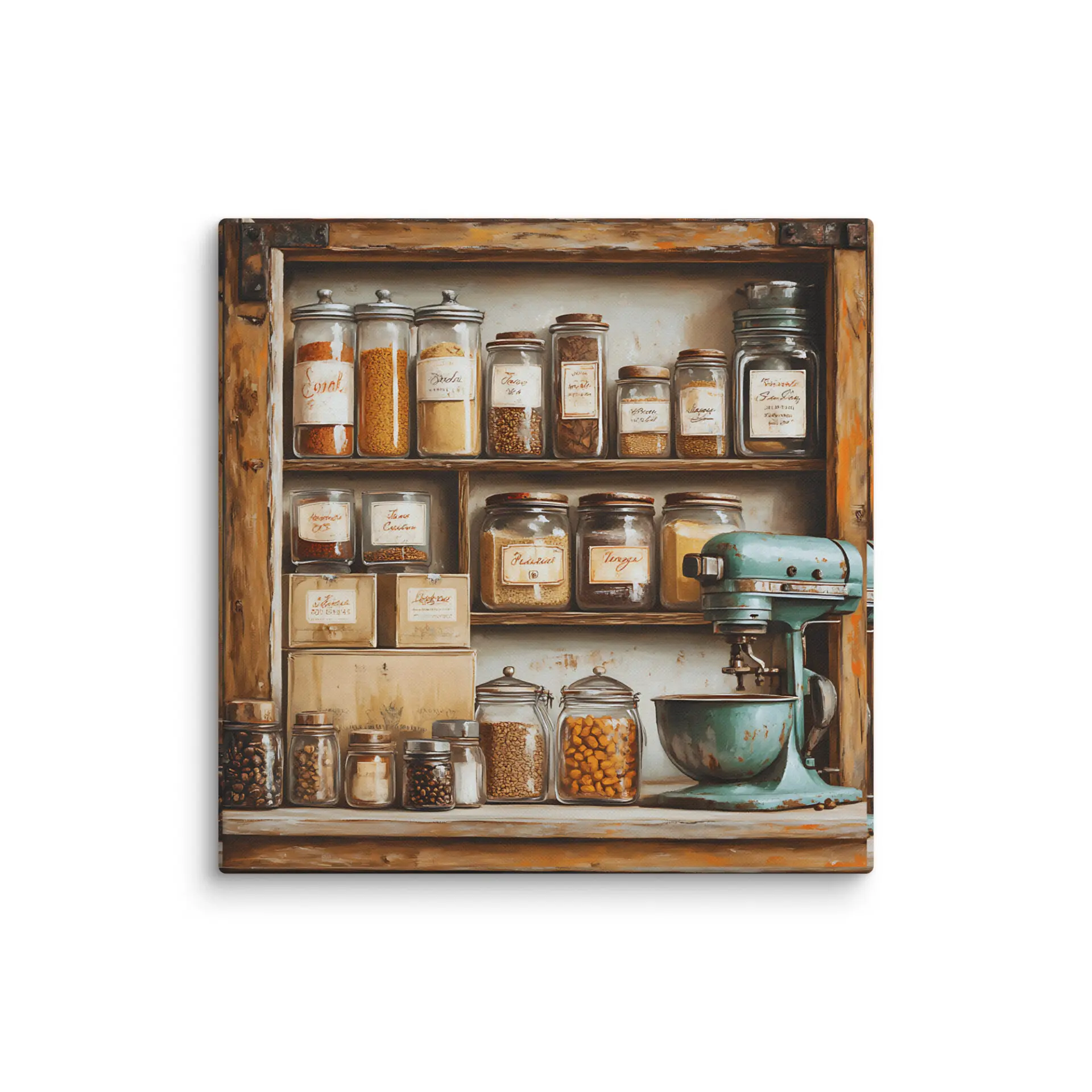Tableau vintage pour cuisine