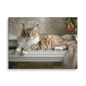 Tableau Chat Maine Coon