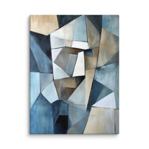 Tableau peinture géométrique