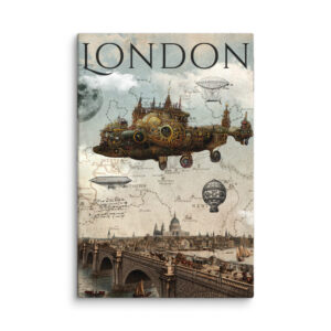 Tableau Steampunk Londres