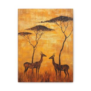Tableau Africain Gazelles