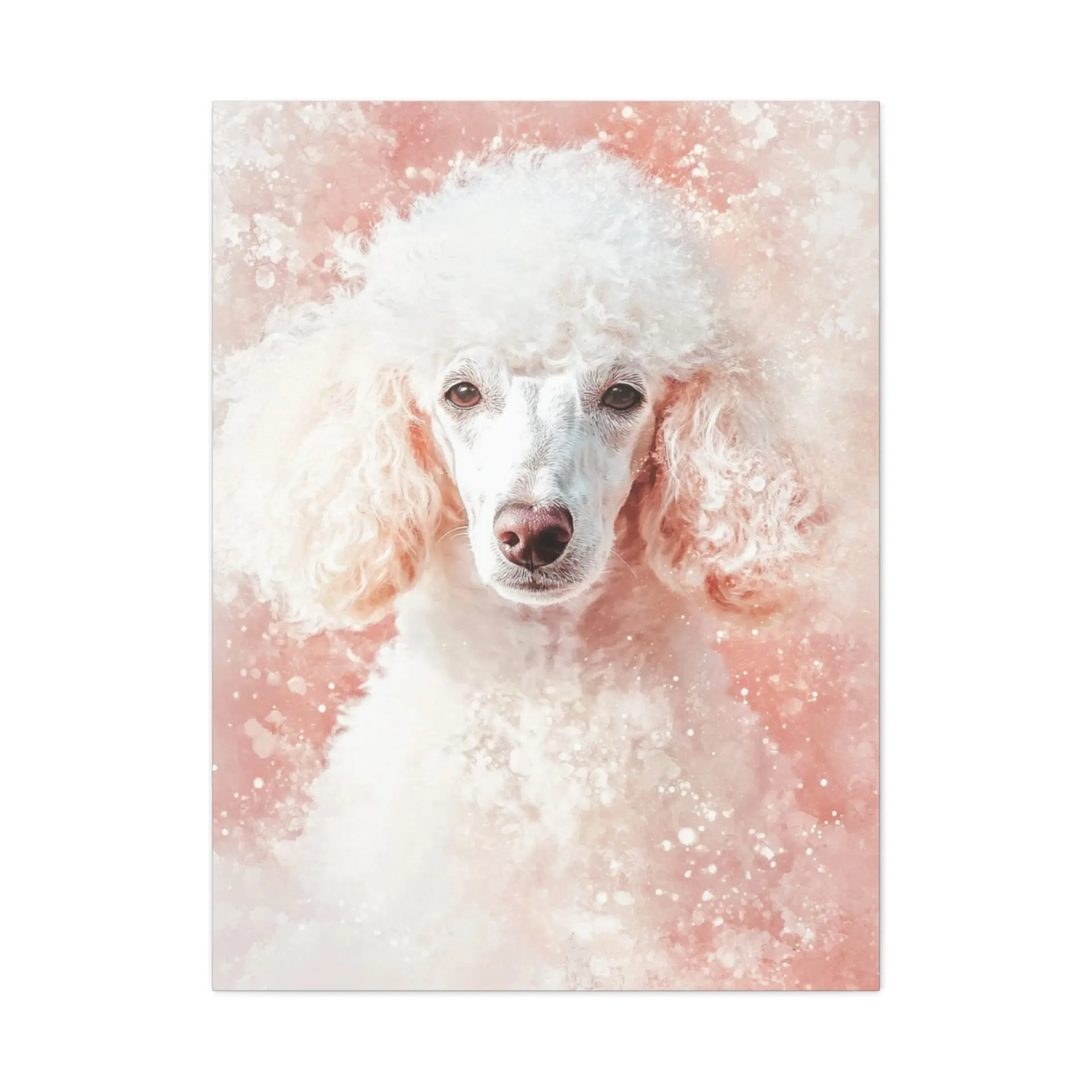 Tableau Caniche