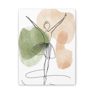 Tableau Danseuse Ballerine Scandinave