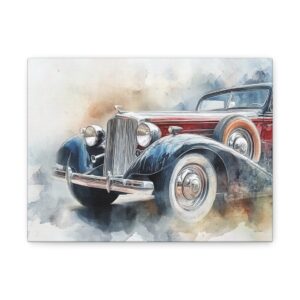 Tableau Aquarelle Voiture