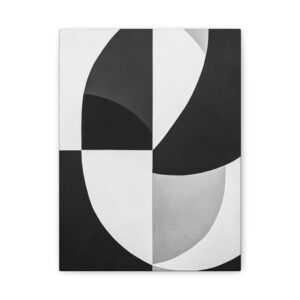 Tableau Scandinave Noir Et Blanc