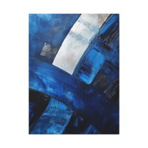 Tableau Bleu Moderne Pour Salle À Manger