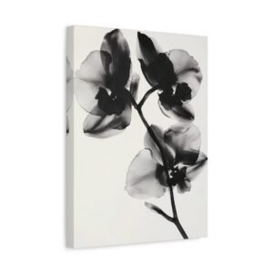 Tableau Orchidée Noire