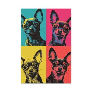Tableau Chihuahua Pop Art