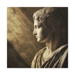 Tableau Carré avec Sculpture