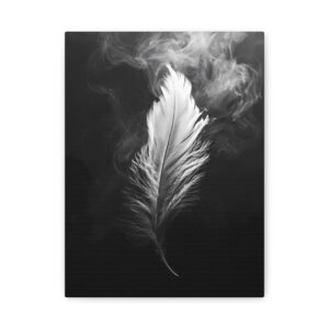 Tableau Plume En Fumée