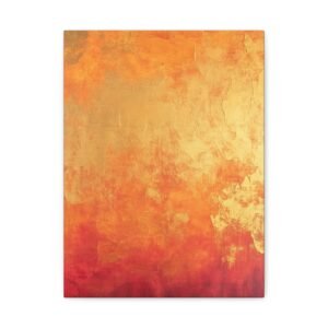 Tableau Orange Et Rouge Salle À Manger