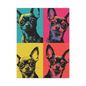 Tableau Chihuahua Pop Art