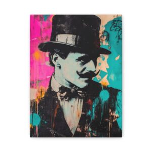 Tableau Street Art Charlie Chaplin